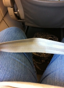 Airplane seatbelt